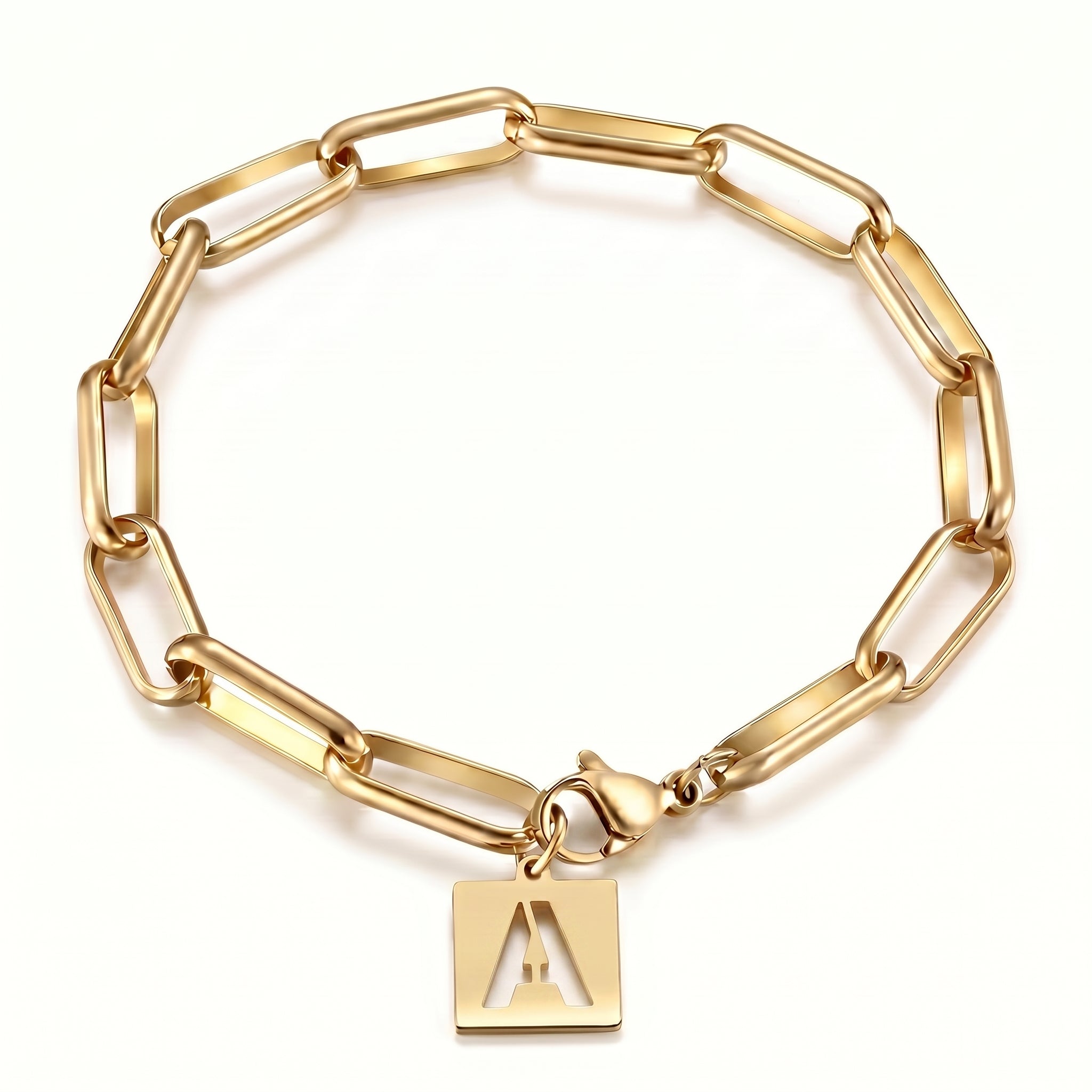 Initial Bracelet "Crest"